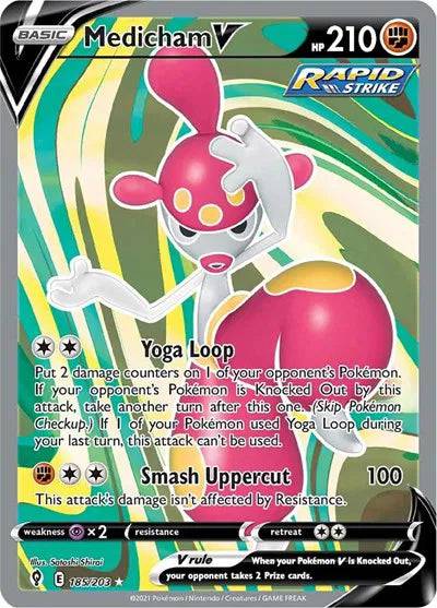 Medicham V 185/203 - Evolving Skies - Holofoil