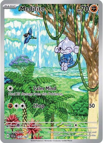 Meditite 153/142 - Stellar Crown - Holofoil