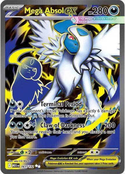 Mega Absol ex 161/132 - Mega Evolution - Holofoil