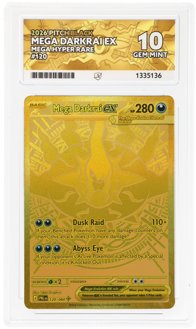 Mega Darkrai ex (ACE 10) 120/084 - Pitch Black - Holofoil
