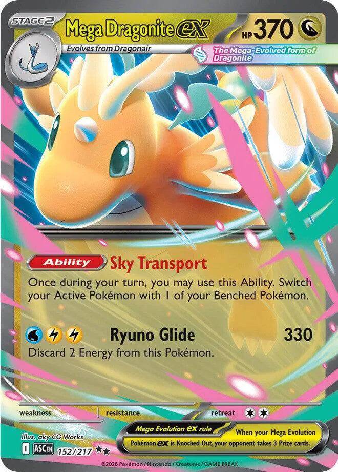 Mega Dragonite ex 152/217 - Ascended Heroes - Holofoil
