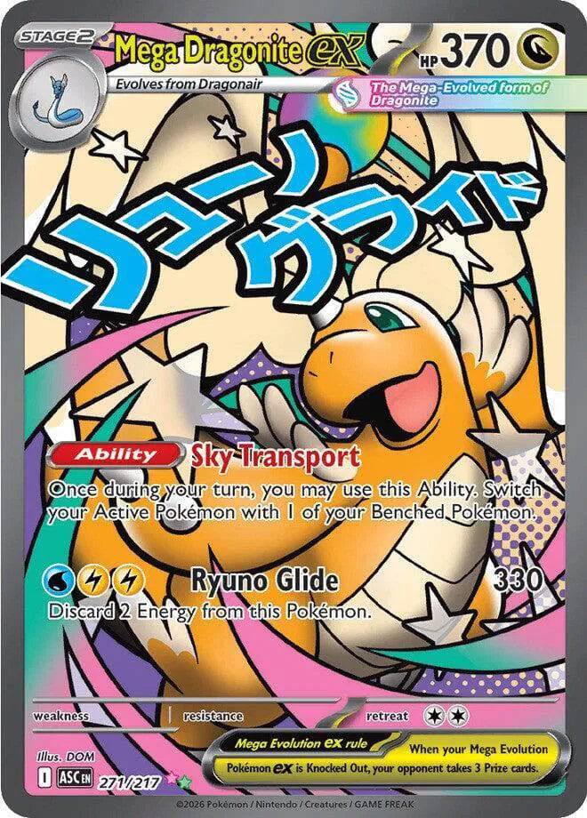 Mega Dragonite ex 271/217 - Ascended Heroes - Holofoil