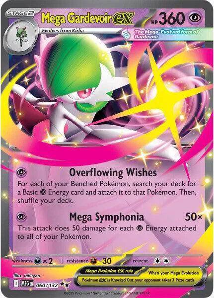 Mega Gardevoir ex 060/132 - Mega Evolution - Holofoil