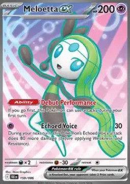 Meloetta ex 159/086 - Black Bolt - Holofoil