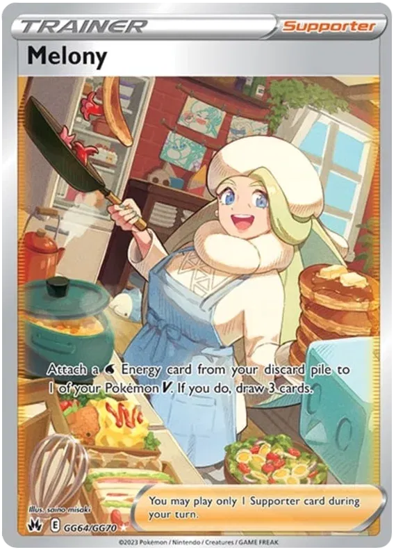Melony GG64/GG70 - Crown Zenith: Galarian Gallery - Holofoil