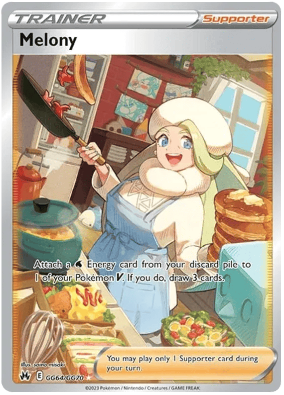 Melony GG64/GG70 - Crown Zenith: Galarian Gallery - Holofoil