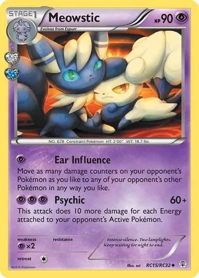 Meowstic RC15/RC32 - Generations: Radiant Collection - Holofoil