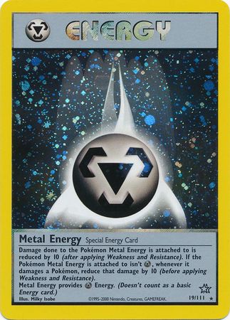 Metal Energy (Special) 19/111 - Neo Genesis (Unlimited)