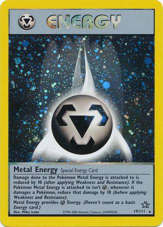 Metal Energy (Special) 19/111 - Neo Genesis (Unlimited) - Holofoil