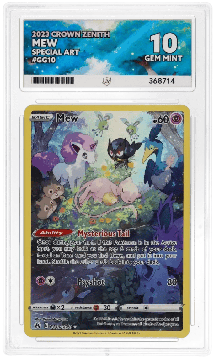 Mew (ACE 10) GG10/GG70 - Crown Zenith: Galarian Gallery - Holofoil