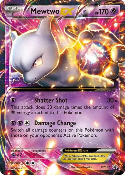 Mewtwo EX XY107 - XY Promos - Holofoil