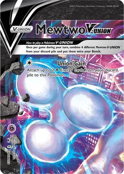 Mewtwo V-UNION SWSH159 - Sword & Shield Promo - Holofoil