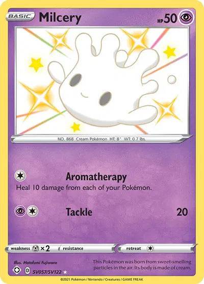 Milcery SV057/SV122 - Shining Fates: Shiny Vault - Holofoil