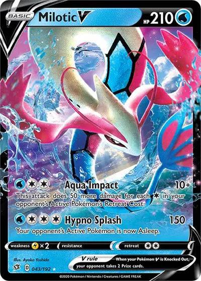 Milotic V 043/192 - Rebel Clash - Holofoil
