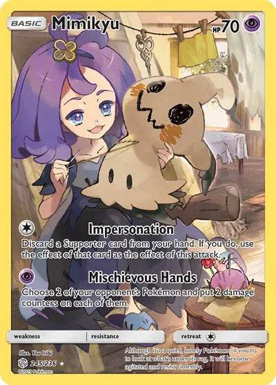 Mimikyu 245/236 - Cosmic Eclipse - Holofoil
