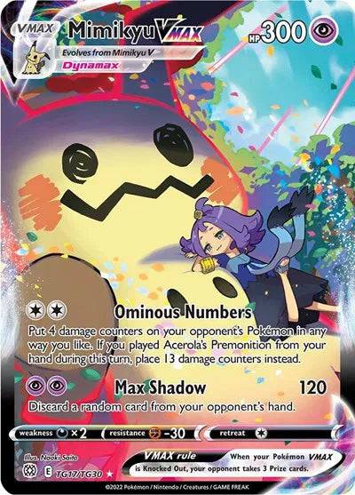 Mimikyu VMAX TG17/TG30 - Brilliant Stars Trainer Gallery - Holofoil