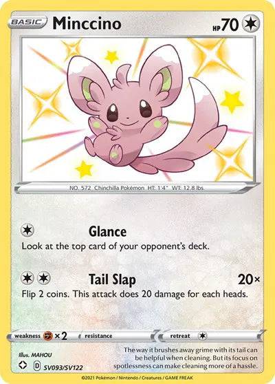 Minccino SV093/SV122 - Shining Fates: Shiny Vault - Holofoil