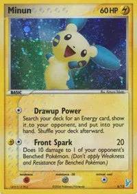Minun 6/12 - EX Trainer Kit 2 - Holofoil