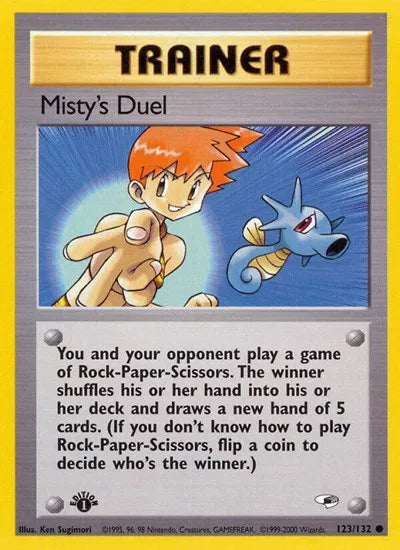 Mistys Duell 123/132 – Gym Heroes (Unbegrenzt) – Normal