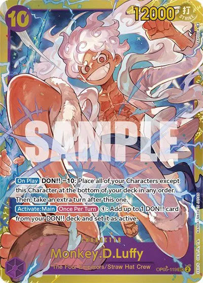 Monkey.D.Luffy OP05-119 - Awakening of the New Era - Foil