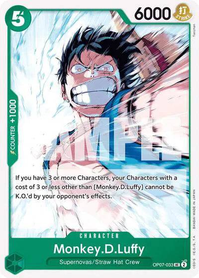 Monkey.D.Luffy OP07-033 - 500 Years in the Future - Normal