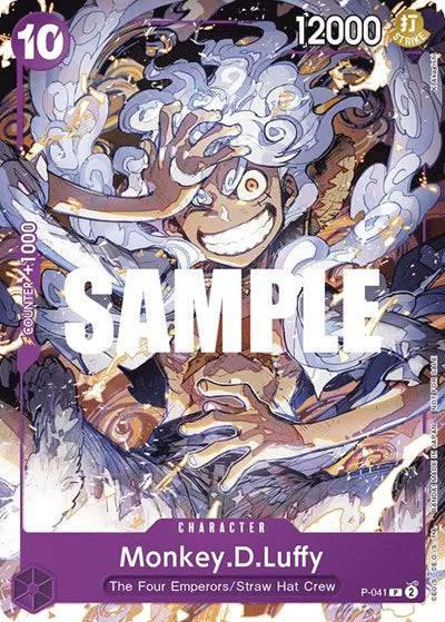 Monkey.D.Luffy P-041 - Promotion Cards - Normal