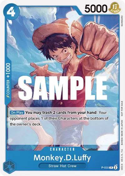 Monkey.D.Luffy P-055 - Promotion Cards - Normal