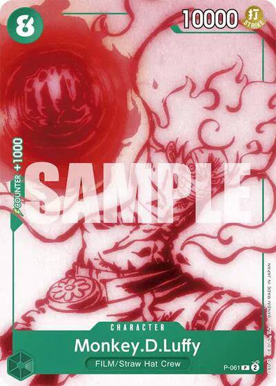 Monkey.D.Luffy P-061 - Promotion Cards - Normal