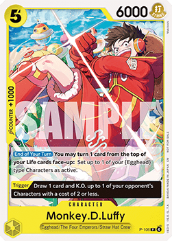 Monkey.D.Luffy P-106 - Promotion Cards - Normal