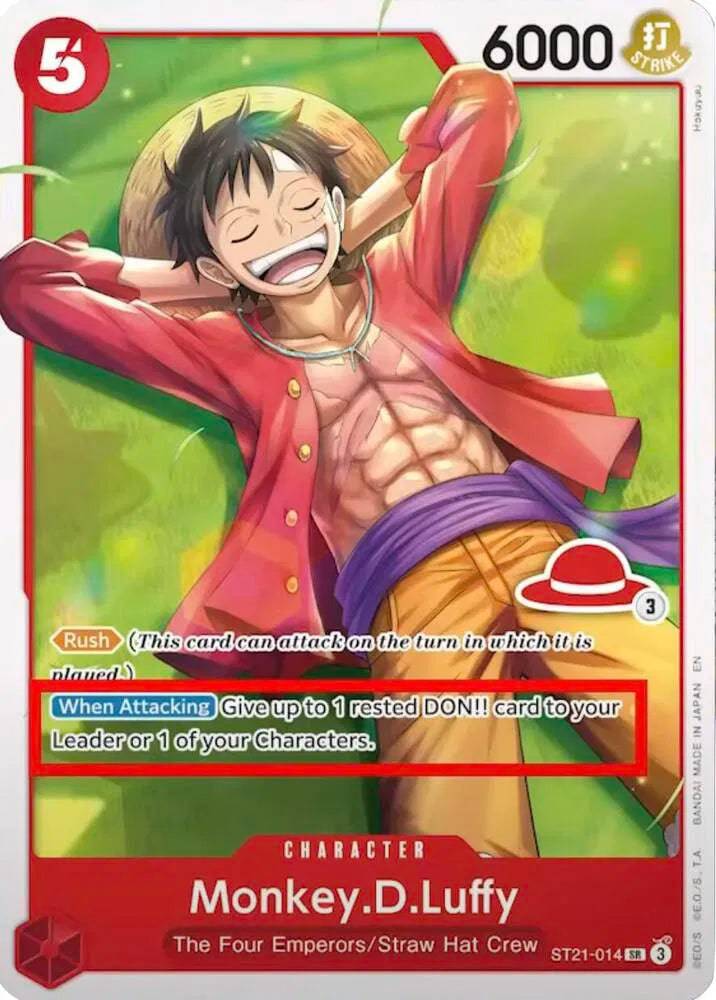 Monkey.D.Luffy (Luffy Deck) ST21-014 - Learn Together Deck Set - Normal