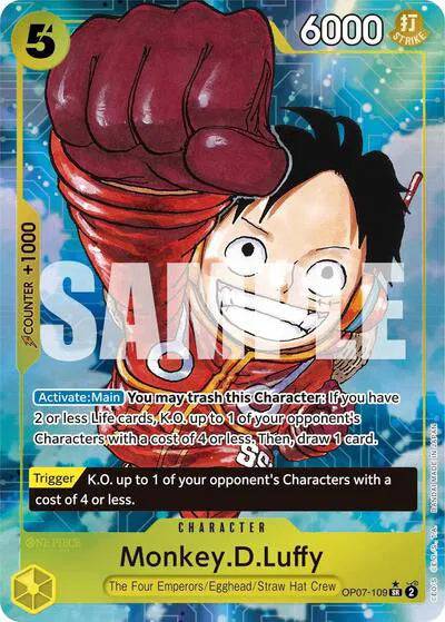 Monkey.D.Luffy (Parallel) OP07-109 - 500 Years in the Future - Foil