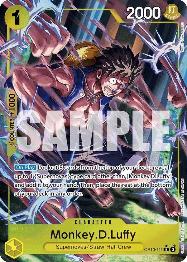 Monkey.D.Luffy (Parallel) OP10-111 - Royal Blood - Foil