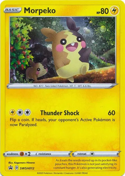 Morpeko SWSH012 - Sword & Shield Promo - Holofoil