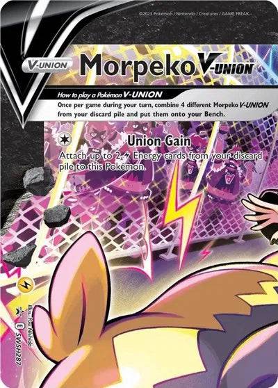 Morpeko V-UNION SWSH287 - Sword & Shield Promo - Holofoil