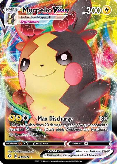 Morpeko VMAX 038/072 - Shining Fates - Holofoil
