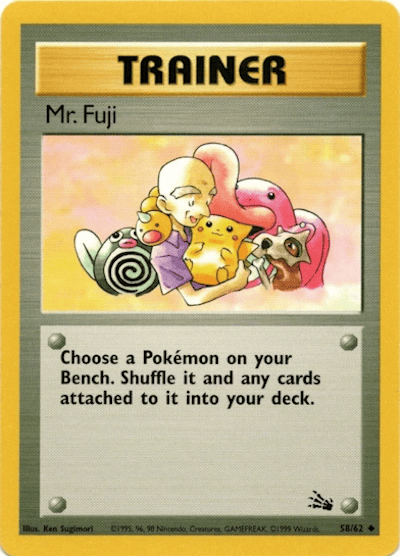 Mr. Fuji 58/62 - Fossil (Unlimited) - Normal