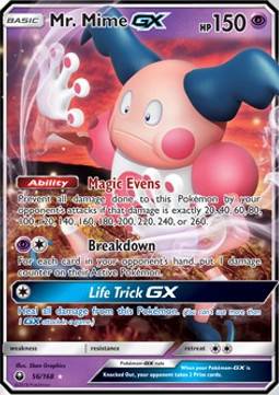 Mr. Mime GX 56/168 - Celestial Storm - Holofoil