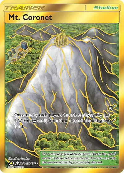 Mt. Coronet SV89/SV94 - Hidden Fates: Shiny Vault - Holofoil