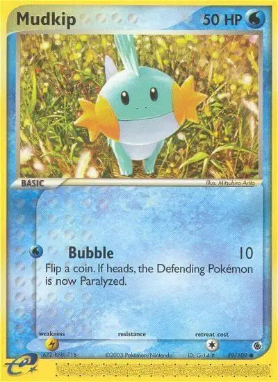 Mudkip 59/109 - EX Ruby & Sapphire - Normal