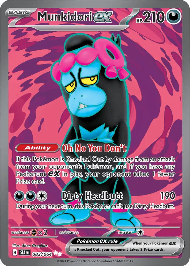 Munkidori ex 083/064 - Shrouded Fable - Holofoil