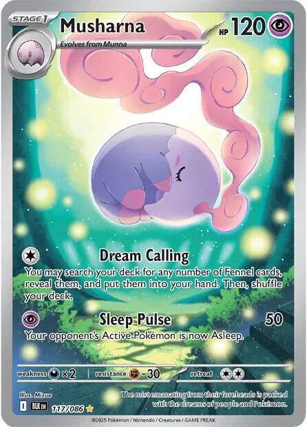 Musharna 117/086 - Black Bolt - Holofoil