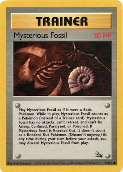 Mysterious Fossil 62/62 - Fossil (Unlimited) - Normal