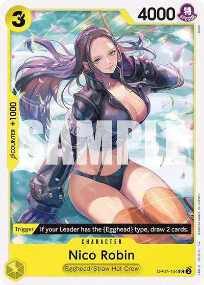 Nico Robin OP07-104 - 500 Years in the Future - Normal