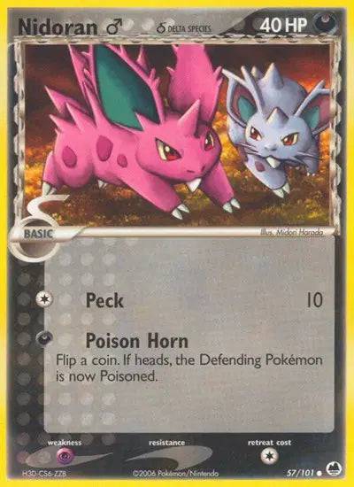 Nidoran 57/101 - EX Dragon Frontiers - Normal