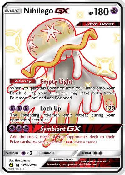 Nihilego GX SV62/SV94 - Hidden Fates: Shiny Vault - Holofoil