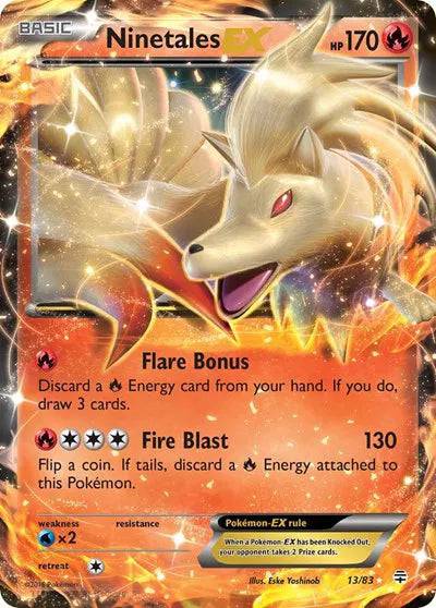 Ninetales EX 13/83 - Generations - Holofoil