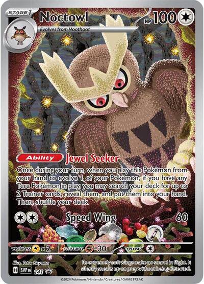 Noctowl 141 - Scarlet & Violet Promo - Holofoil