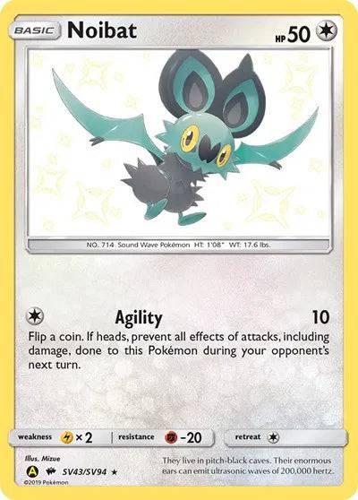 Noibat SV43/SV94 - Hidden Fates: Shiny Vault - Holofoil