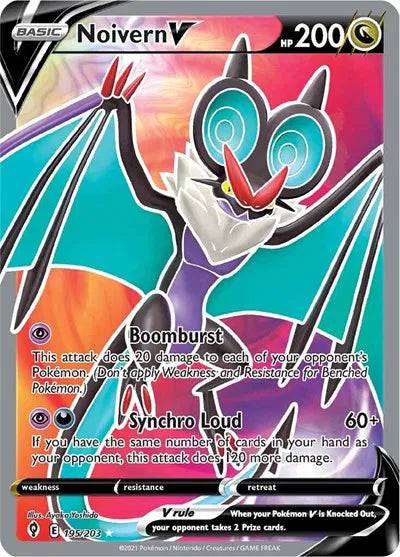 Noivern V 195/203 - Evolving Skies - Holofoil
