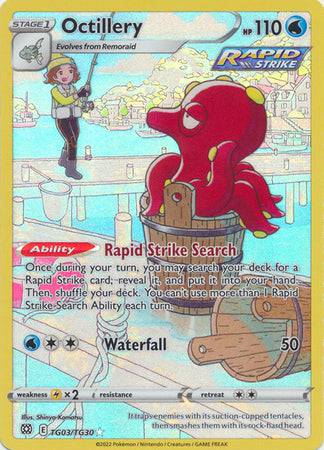 Octillery TG03/TG30 - Brilliant Stars - Holofoil